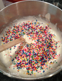 Roze - Funfetti sprinkels - bakvaste sprinkels - amerikaanse jimmies