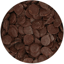 Funcakes Deco Melts met Melk Chocolade smaak bruin 250 gram