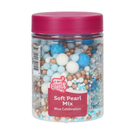 Funcakes Soft Pearl mix Blue Celebration