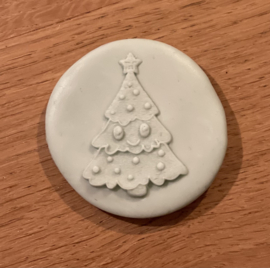 Cutie Kerstboom - fondant stempel - PartyStamp - Debosser