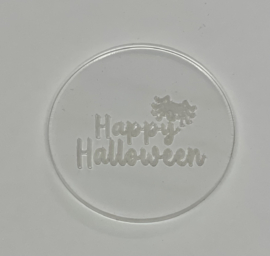 Happy Halloween met Spin - Cakepop Message Stamp