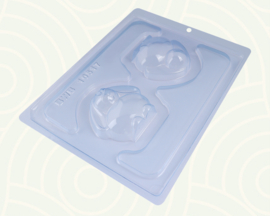 Paashaas  - 3d- chocolade mal -  hot chocolate bom