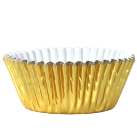 PME Foil Baking Cups Metallic Gold | Gouden Cupcakevormpjes | 30 stuks