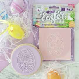 FLORAL EGG - Outboss -EASTER- Sweetstamp