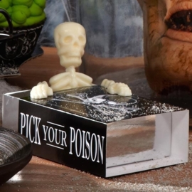 Halloween Pick your Poison traktatiedoosjes 4 stuks