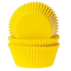 Gele cupcake baking cups House of Marie geel