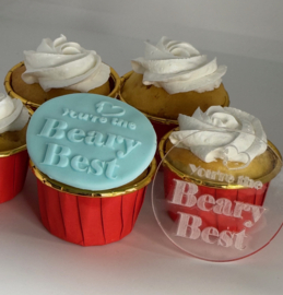 You're the beary best - Cakepop Message Stamp