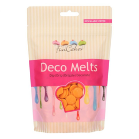 Oranje Deco Melts / candy melts Funcakes 250g