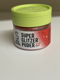 Super glitz poeder dust rood