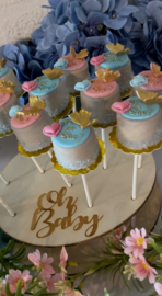 He or She  - Cakepop Message Stamp