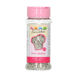 Silver Medley sprinkle Funcakes