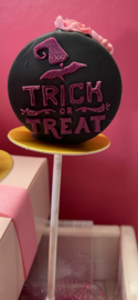 Trick or treat heksenhoed  - Halloween - fondant stempel