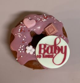 Baby op komst - Cakepop Message Stamp