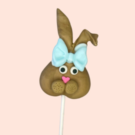 Silicone Mal – Paashaas Oortjes met Strik (Fondant & Candy Melts)