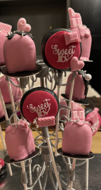 Sweet 16  - Cakepop Message PartyStamp