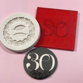 30 - fondant stempel - PartyStamp - impress - Debosser