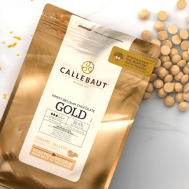 Callebaut Gold smelt chocolade callets  400 Gram