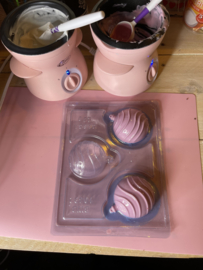 KERSTBAL  - Chocolade mal - 3-Delig