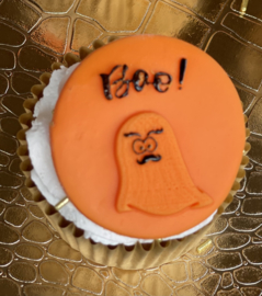 Mannetjes spook met snor - Halloween - fondant stempel - PartyStamp - Debosser