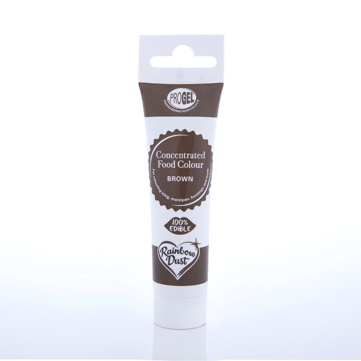 Rainbow  Dust  Pro gel  Brown - Bruin-  levensmiddelen kleurstof