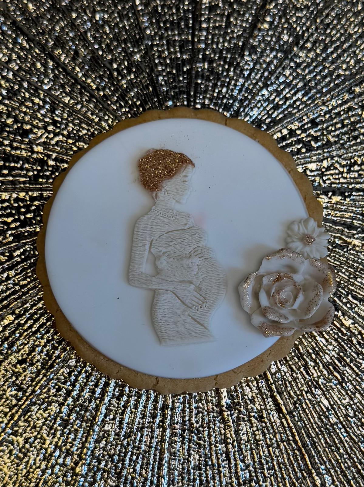 Iris - Sweet Belly Bloom- zwangeschap- Collectie Fondantstempels