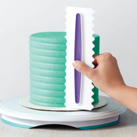 Wilton Icing Combs Set van 3 | Taartschrapers met 6 Texturen