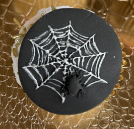Spin in web  - Halloween - fondant stempel - PartyStamp - Debosser