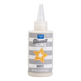 PME Biscuit Icing Wit 120 g – Kant-en-klare Icing voor Koekjes