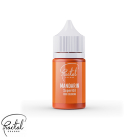 Mandarin - Super oil coloring - Fractal