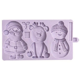 Christmas Cookie silicone mold Karen Davies