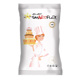 Smartflex fondant - 1 kg witte vanille smaak - SmartFlex Velvet Rolfondant