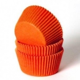 House of Marie Baking Cups oranje