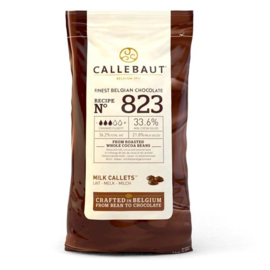 Callebaut Melk smelt chocolade callets  1 kg