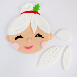 Kerst - cupcake topper uitsteker - Fmm