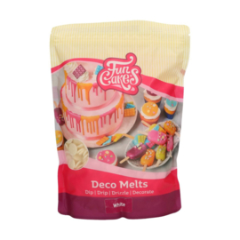 Decomelts - 1 KG-  Natural White - smeltchocolade - Funcakes