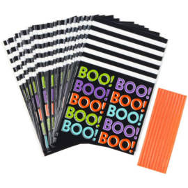 BOO Halloween traktatiezakjes Wilton 20 stuks