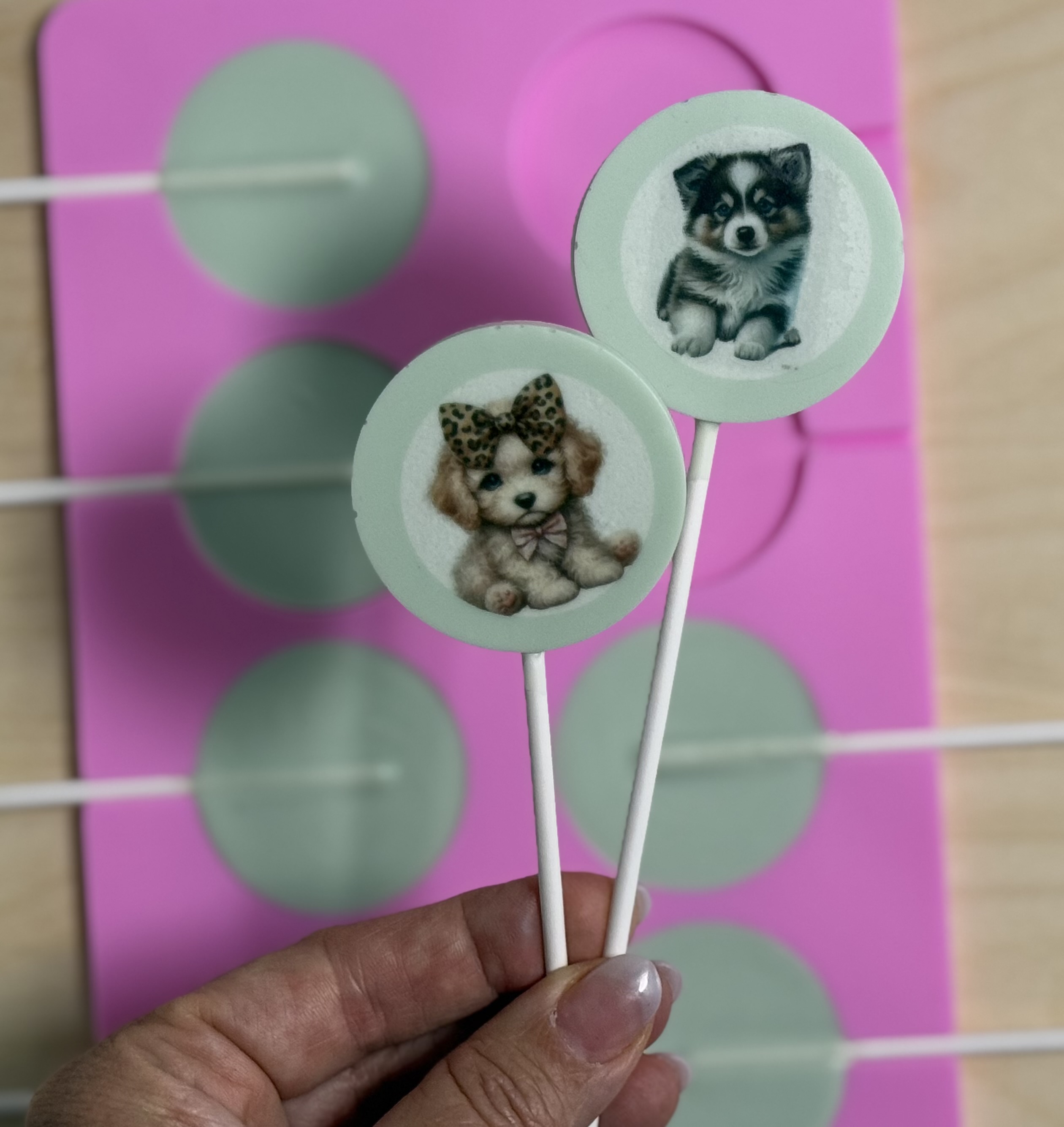 Silicone Lolliemal – Voor Hard Candy, Isomalt & Chocolade