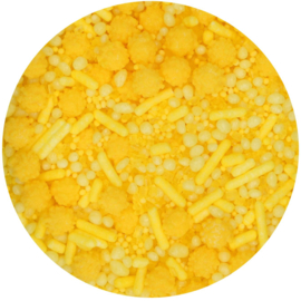 Gele - Yellow - Sprinkle mix / Medley - Funcakes