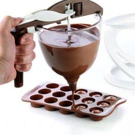 Silikomart chocolade Funnel