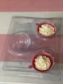 KERSTBAL  - Chocolade mal - 3-Delig