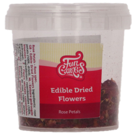 eetbare bloemen - Rozen blaadjes gedroogd - 100% eetbaar