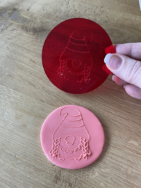 GNOME  - fondant stempel - PartyStamp - Debosser