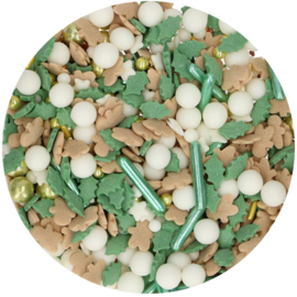Funcakes - Joyful - sprinkle medley -kerst- sprinkels-Funcakes