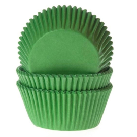 Gras Groene cupcake baking cups House of Marie 50/pk