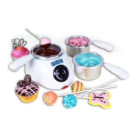 PME Elektrische Chocoladesmelter – met 3 smeltpannetjes