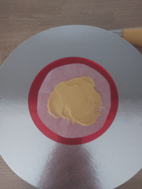 Happy Easter Egg bunny  - Ganache Plates & fondantstempel voor taart verkrijgbaar in div. afmetingen