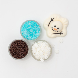 PME Hot Chocolate Decorating Kit – Melting Snowman 260 g