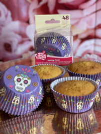 Day of the dead - baking cups - Funcakes