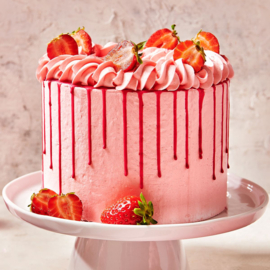 FunCakes Enchanted Cream Aardbei 450g – Luchtige Crème met Aardbeiensmaak