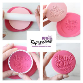 Fondantstempel "YOU ARE PRECIOUS TO ME" Outboss-Sweetstamp
